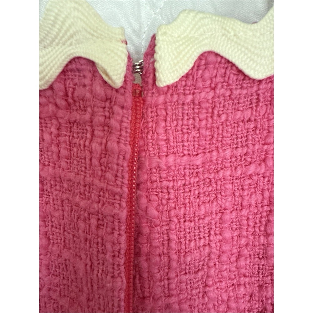 NWT J. Crew Sheathed Tweed Dress Size 0 Sleeveless Preppy Classy‎ Country Club - Picture 6 of 13